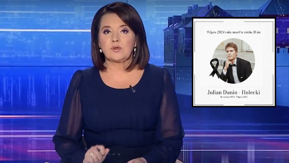 Nie żyje syn Danuty Holeckiej. Zmarł w wieku zaledwie 31 lat