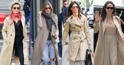Gwiazdy noszą beżowe płaszcze