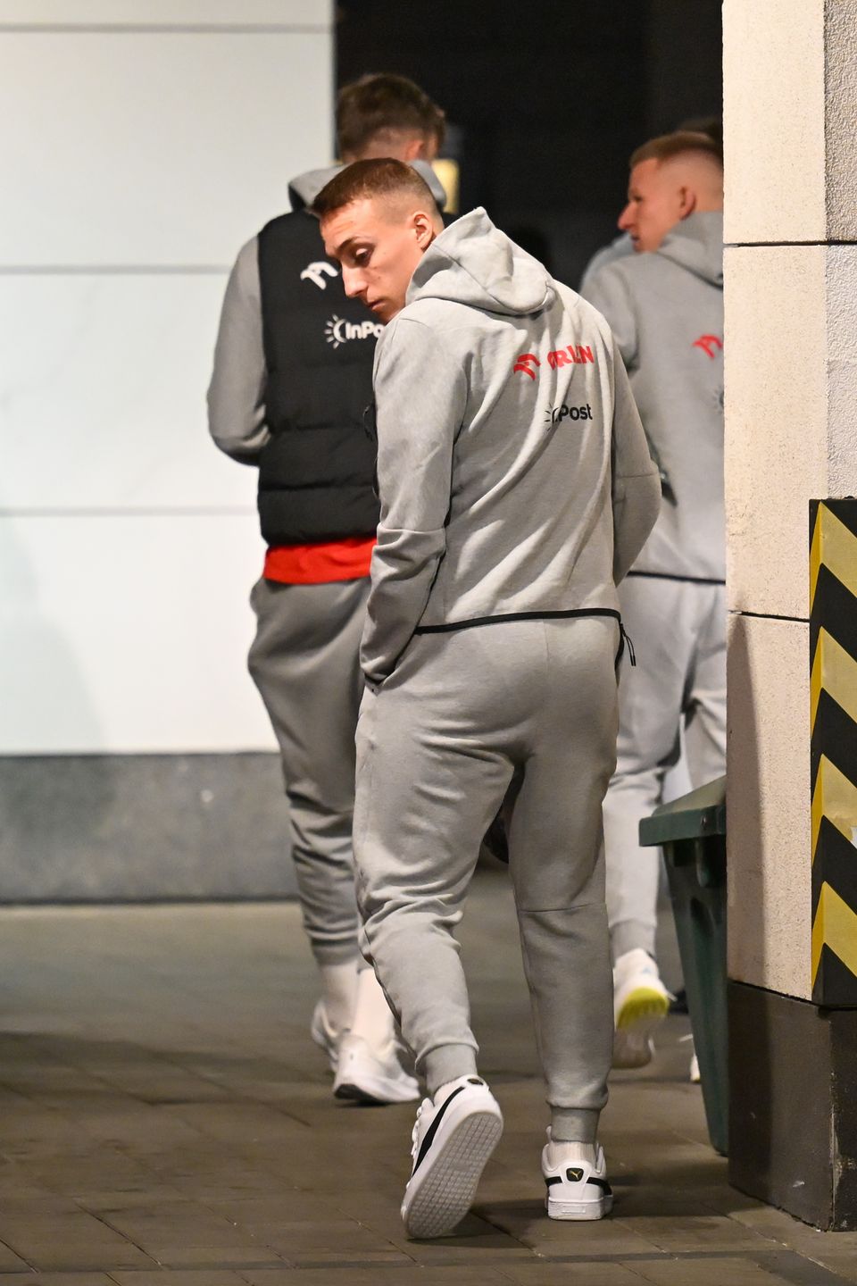 Piłkarze po meczu z Litwą