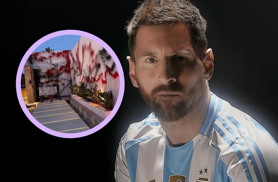 Leo Messi’s luxury mansion in Ibiza targeted by climate activists