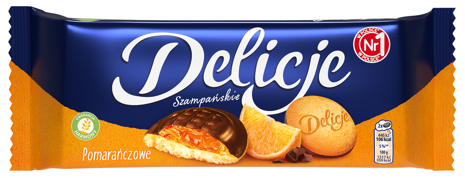 Delicje Szampańskie Pomarańczowe, sugerowana cena detaliczna: 5,99 zł
