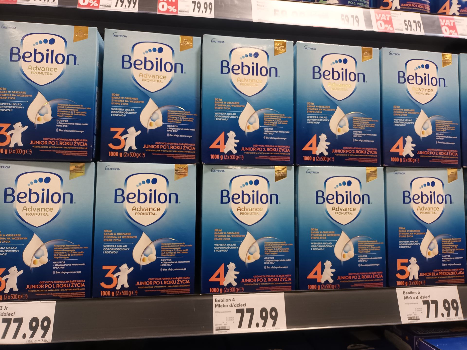 Mleko modyfikowane Bebilon Advance Pronutra 3 w Kauflandzie