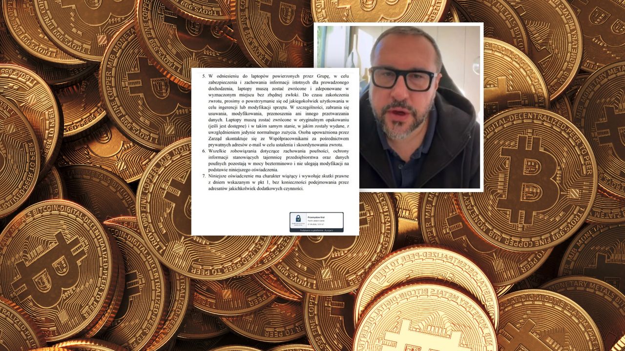 Prezes Zondacrypto rozesłał pożegnalne oświadczenie. Znamy treść