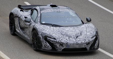 McLaren P1 - nowe zdjęcia szpiegowskie