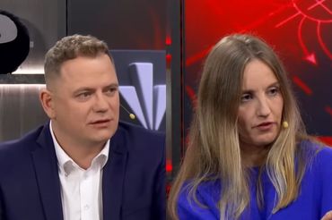 Dawid Zieliński i Olga Malinkiewicz, fot. kadry z Kanału Zero