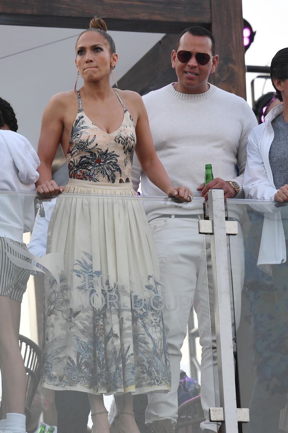 Jennifer Lopez z rodziną