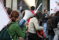 Demonstracja. Zdjęcie ilustracyje