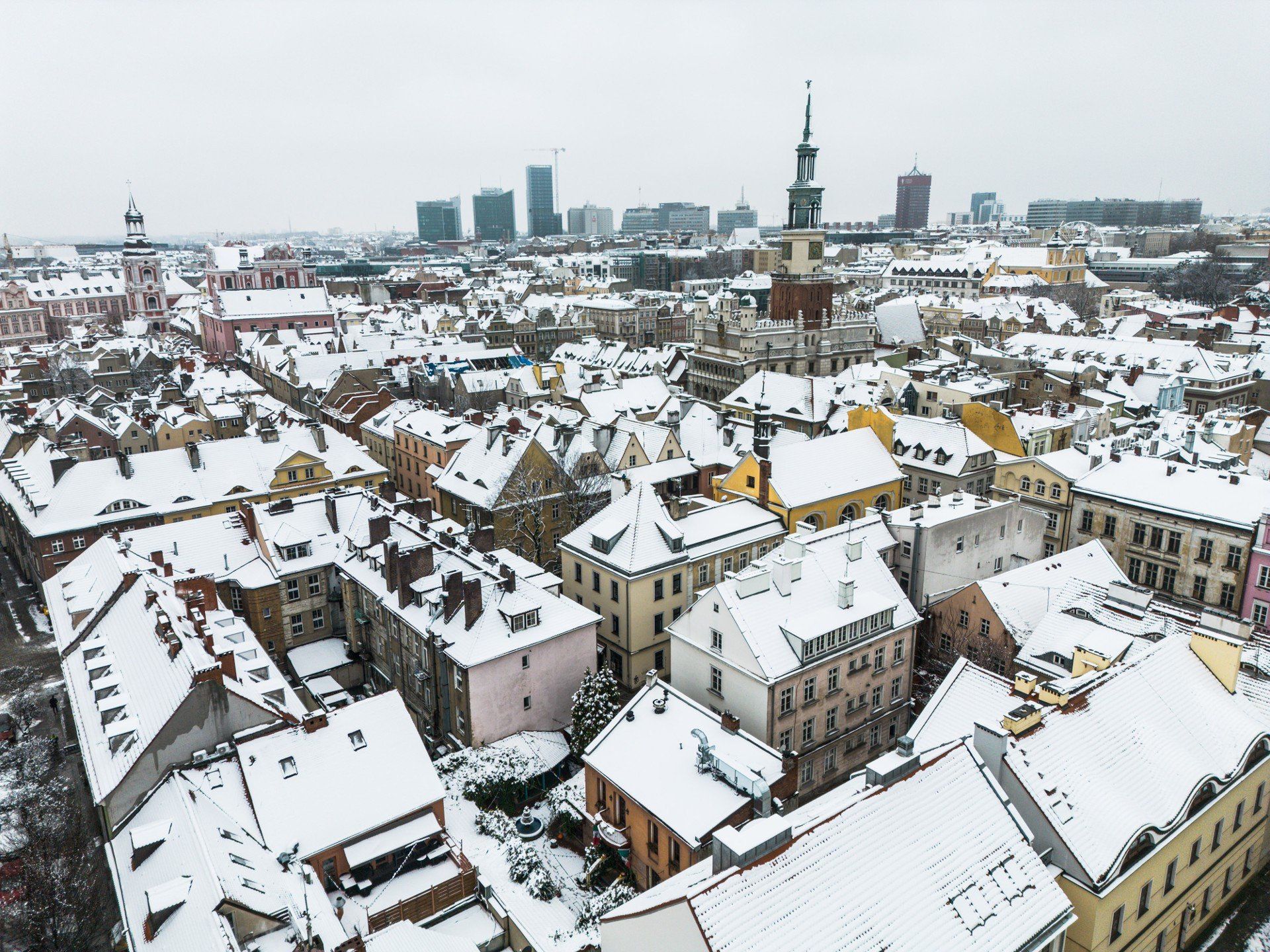 Poznań zimą