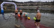 Kraków: Zimowe pływanie na Zakrzówku. Zawody Ice Cup