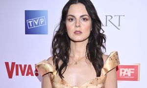 Turkot w złotej sukni na Orłach. Gorset przyciągał uwagę