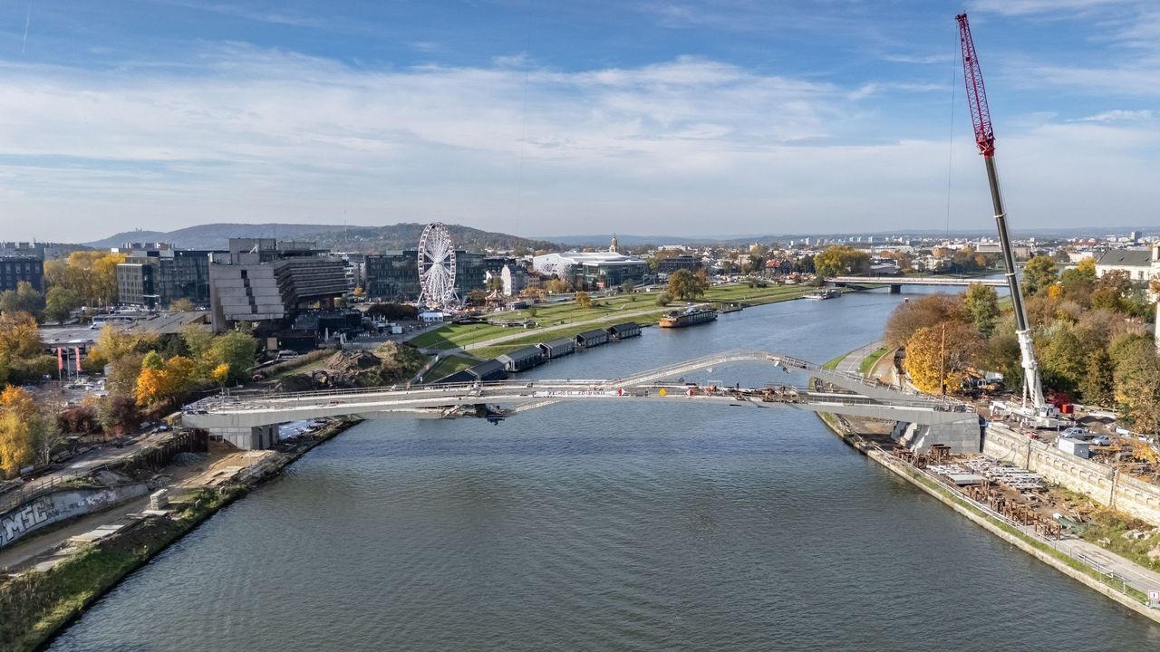 Kraków. Władze: Kładka Kazimierz-Ludwinów zgodna z wartościami strefy UNESCO