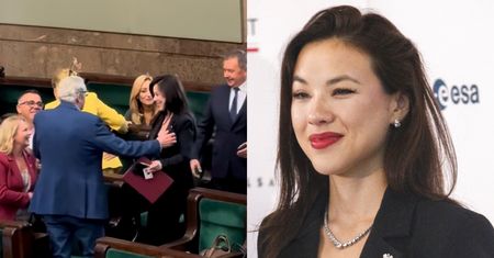 Aleksandra Uznańska-Wiśniewska wróciła do pracy DWA MIESIĄCE po porodzie. Tak powitano ją w Sejmie (WIDEO)