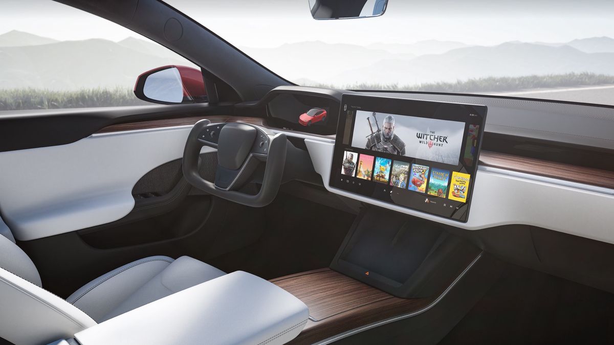 Tesla Model S Wiedźmin