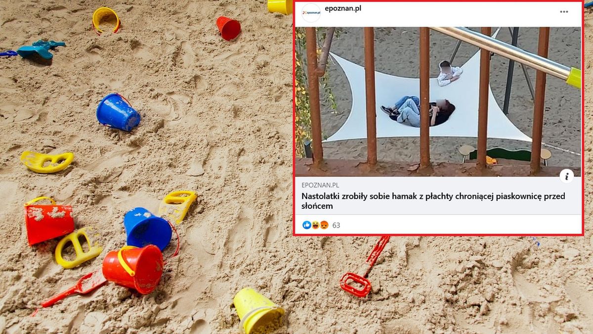 Mieszkańcy oburzeni. Nastolatki zrobiły to na placu zabaw