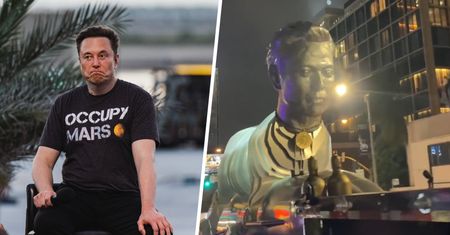 Elon Musk jako kozioł? 600 tys. dolarów kosztowała nietypowa i olbrzymia rzeźba