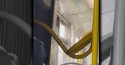 Groza w autobusie. Z sufitu lał się wrzący płyn
