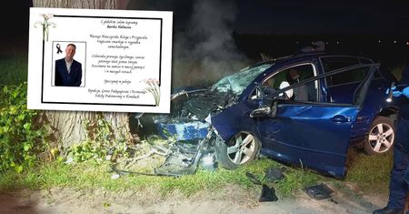 Tragiczna śmierć nauczyciela pod Gdańskiem. Poruszające pożegnanie