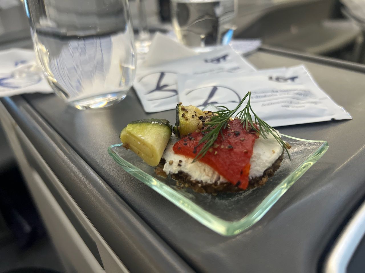 Klasa biznes LOT-u w Boeingu 787 8 Dreamliner