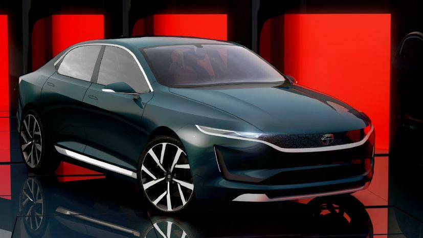 EVision ma dorównywać rozmiarami Jaguarowi XE, czyli na rynkach konkurować z Mercedesem klasy C i BMW 3