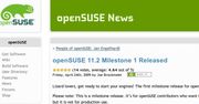 Wydano openSUSE 11.2 Milestone 1 - pozytywne aktualizacje