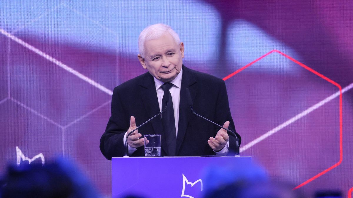 Jaros�aw Kaczy�ski
Leszek Szyma�ski
konwencja, PiS, polityk, polityka, spotkanie