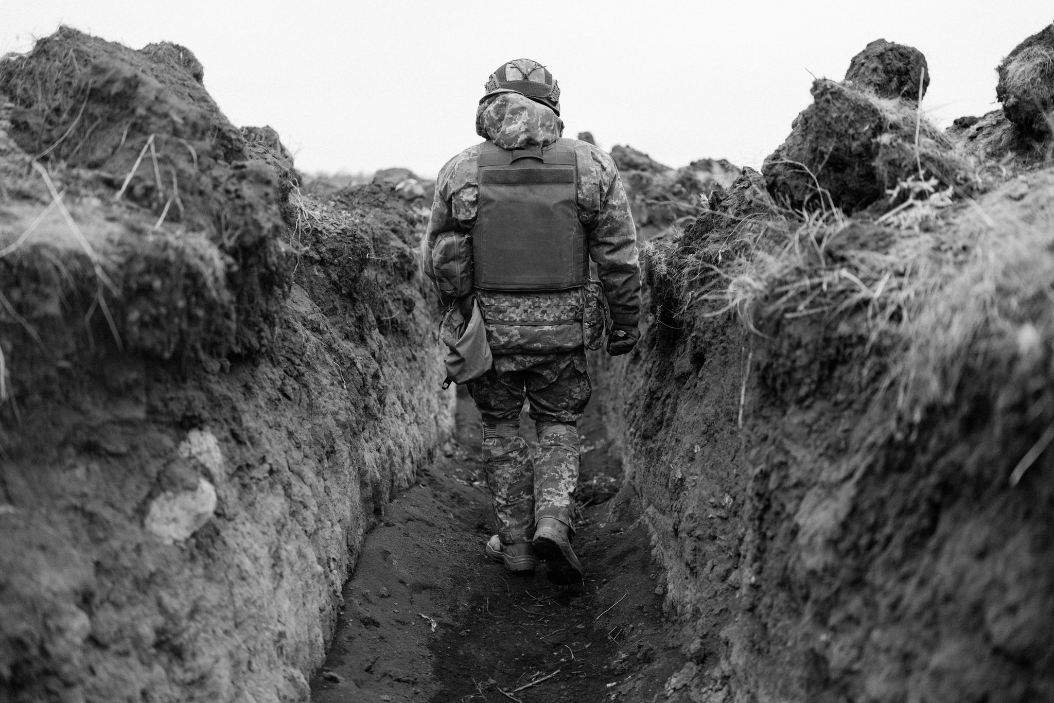 Piechota w pobliżu Pokrowska