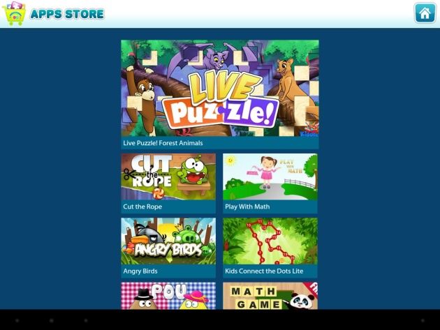 Yarvik Junior Tablet app store