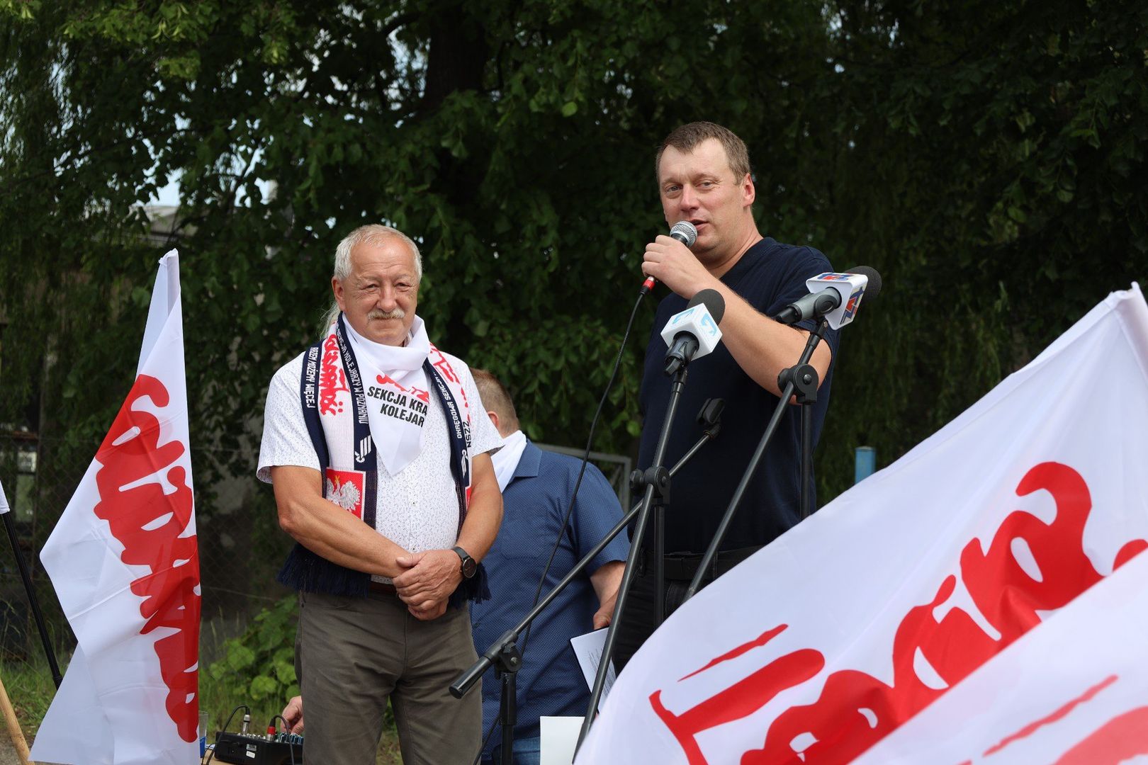 PKP Cargo w Szczecinku. Protest pracowników
