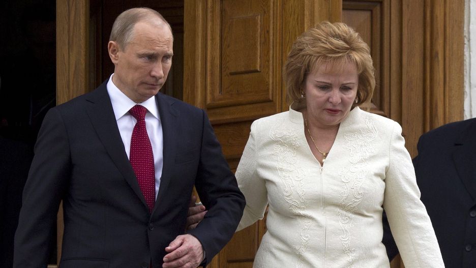 Władimir Putin z byłą żoną