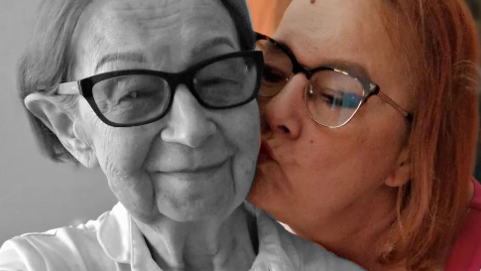 Izabela Zeiske pożegnała mamę