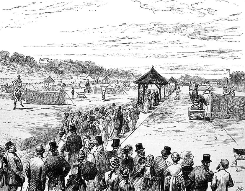 Historia Wimbledonu. Pierwszy turniej
