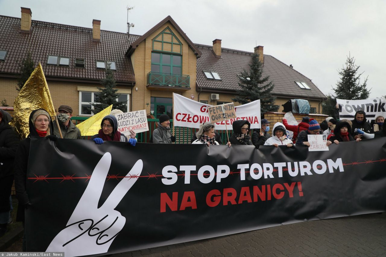 Akcja "Matki na granicę". Protest w Michałowie 