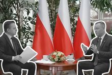 Bogdan Rymanowski popełnił błąd w wywiadzie z Karolem Nawrockim.. 