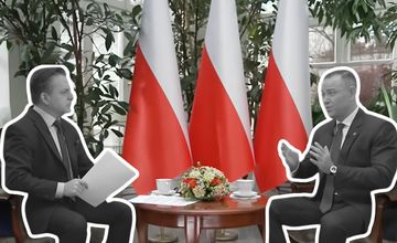 Rymanowski pomylił się w wywiadzie z Nawrockim. Dziennikarz przeprosił