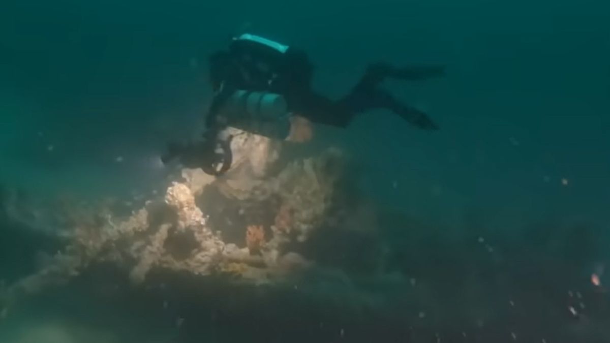 Statek odnaleziony po wielu latach