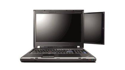 ThinkPad W700 z drugim, 10-calowym ekranem 1