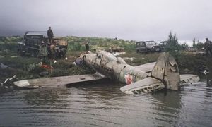 Wraki z czasów wojny. Rosyjskie cmentarzysko samolotów pełne skarbów