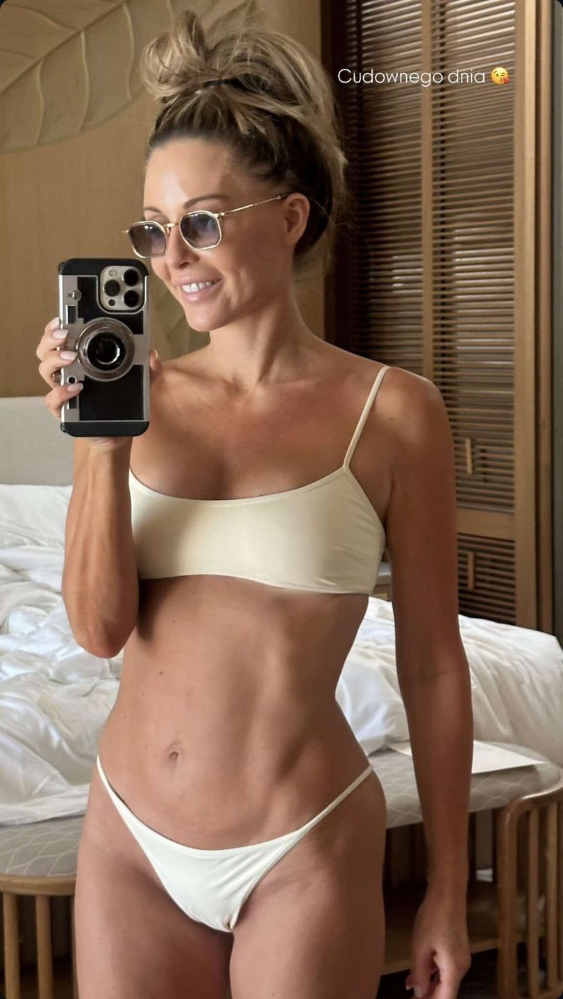 Małgorzata Rozenek chwali się formą