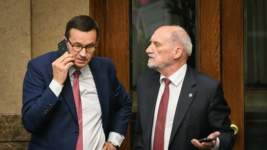 Mateusz Morawiecki i Antoni Macierewicz