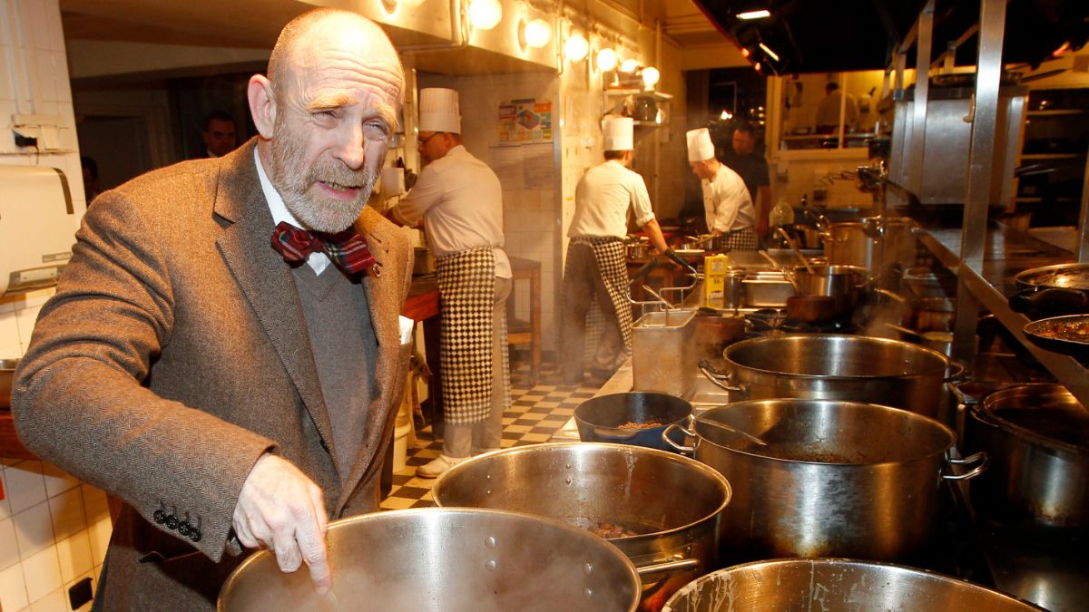 Adam Gessler w warszawskiej restauracji