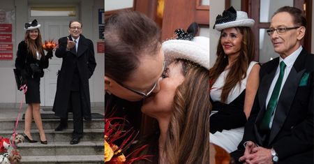 Jacek Borkowski wziął ślub PO RAZ CZWARTY! Do urzędu zaprosił... fotoreporterów. Miło z jego strony? (ZDJĘCIA)