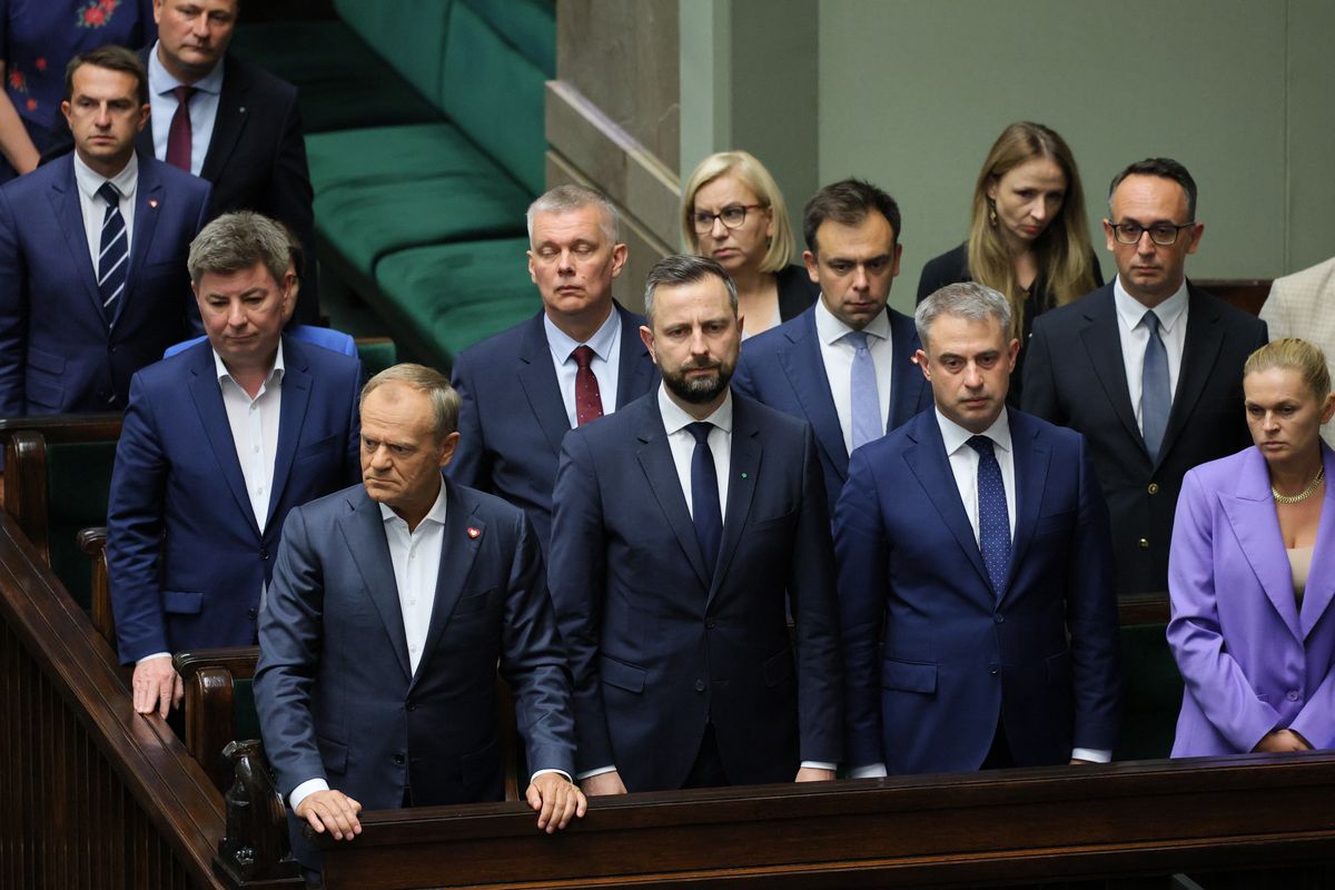 rząd, koalicja, negocjacje, donald tusk, szymon hołownia, władysław kosiniak-kamysz, włodzimierz czarzasty Negocjacje w koalicji. Będą zmiany w rządzie?