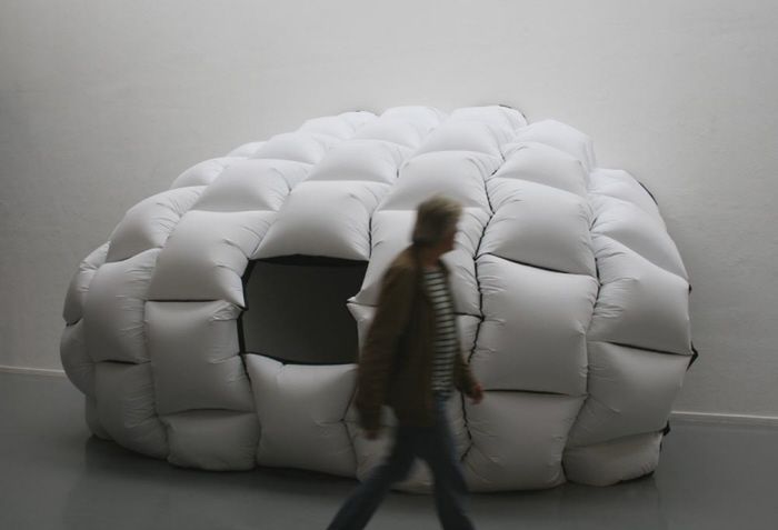 Igloo - tym razem z poduszek powietrznych 1
