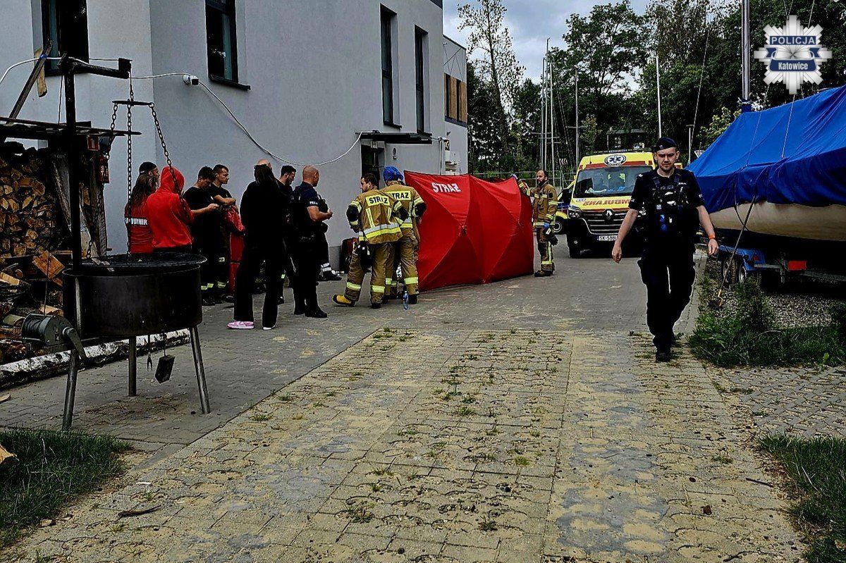 Tragedia w Katowicach. 31-latek utonął w zbiorniku Morawa