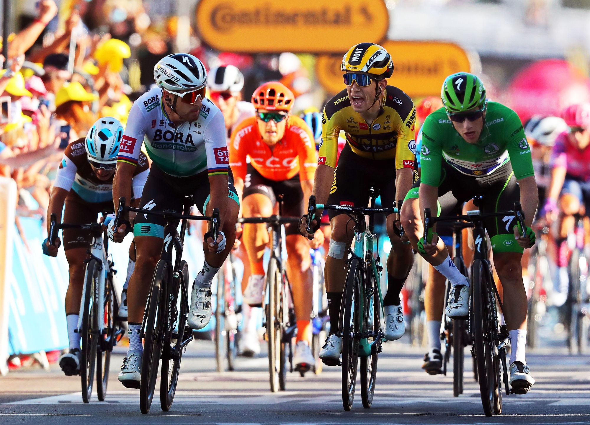 Peter Sagan i Wout van Aert
