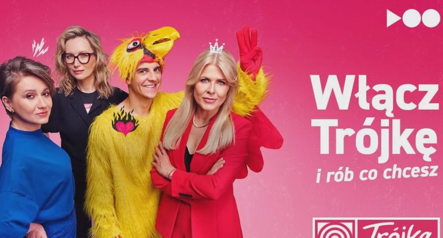 „Włącz Trójkę i rób co chcesz” w reklamach Programu III Polskiego Radia