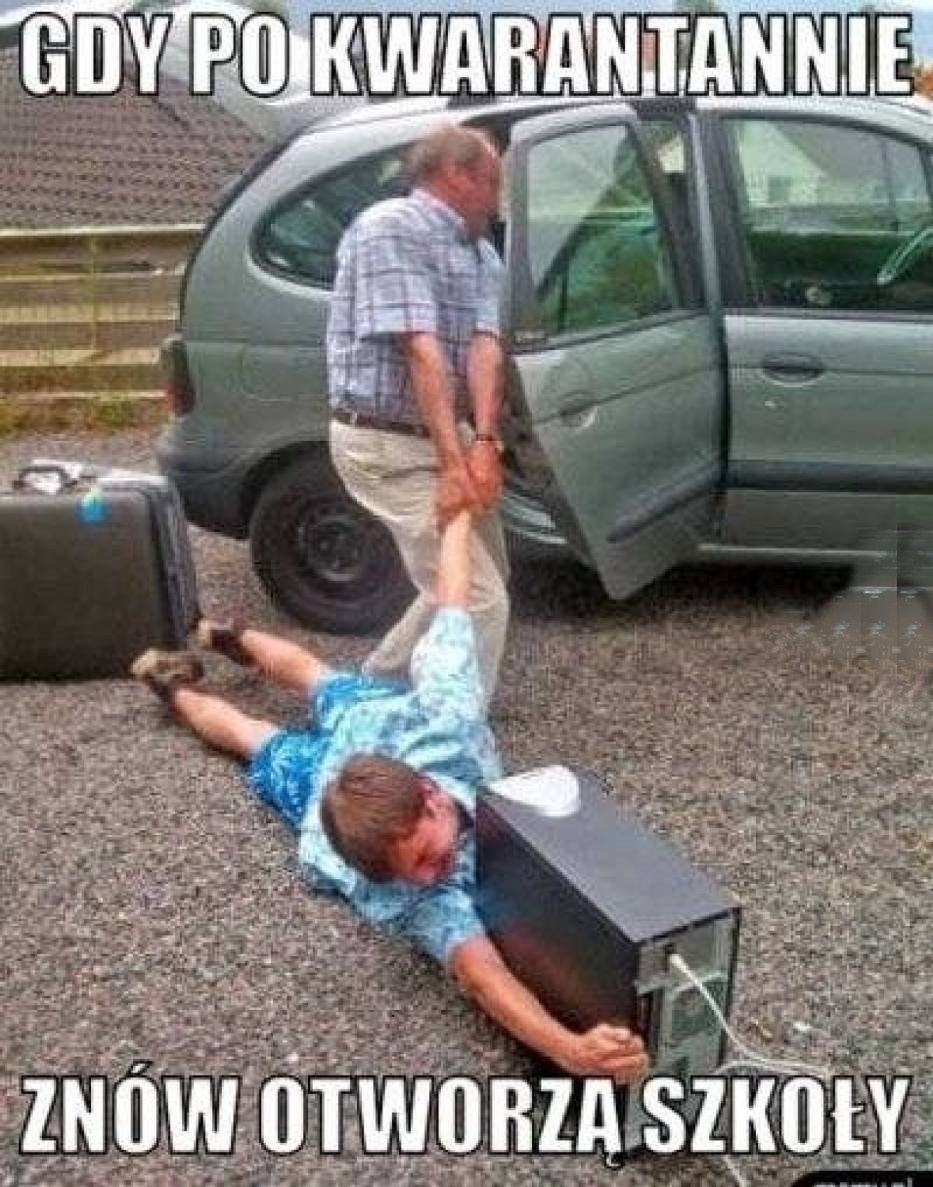 memy internet internauci koronawirus szkola powrot do szkoly
