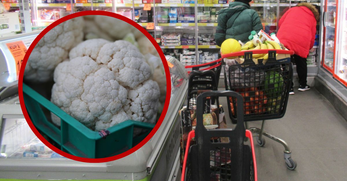 Tyle zapłaciła za kalafior. "Aż wyjęłam telefon i zrobiłam zdjęcia"