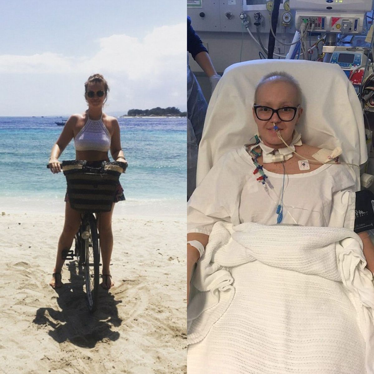 Młoda kobieta pojechała na wakacje. Białaczka pokrzyżowała jej plany