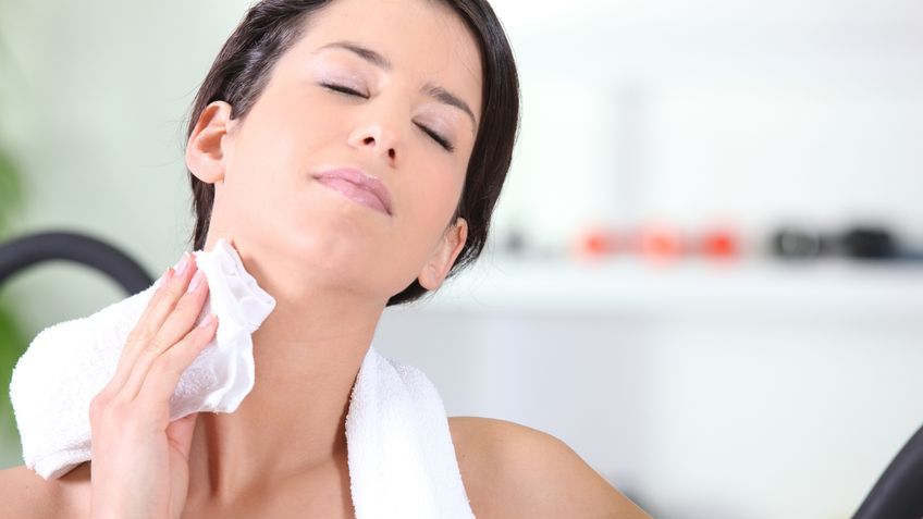 Nadmierne pocenie może być objawem choroby